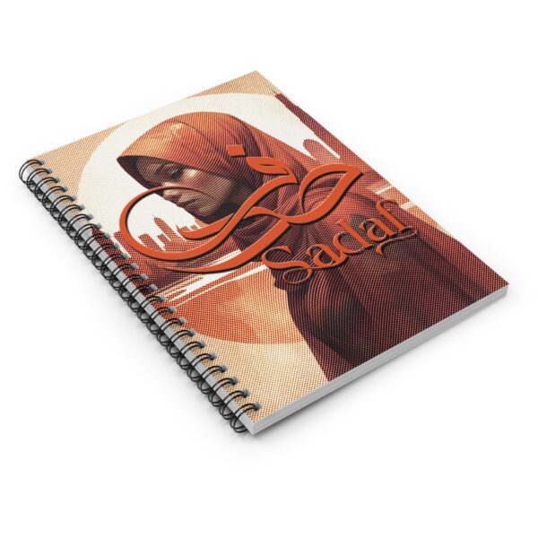 Sadaf Name Artistry Spiral Notebook - Image 3