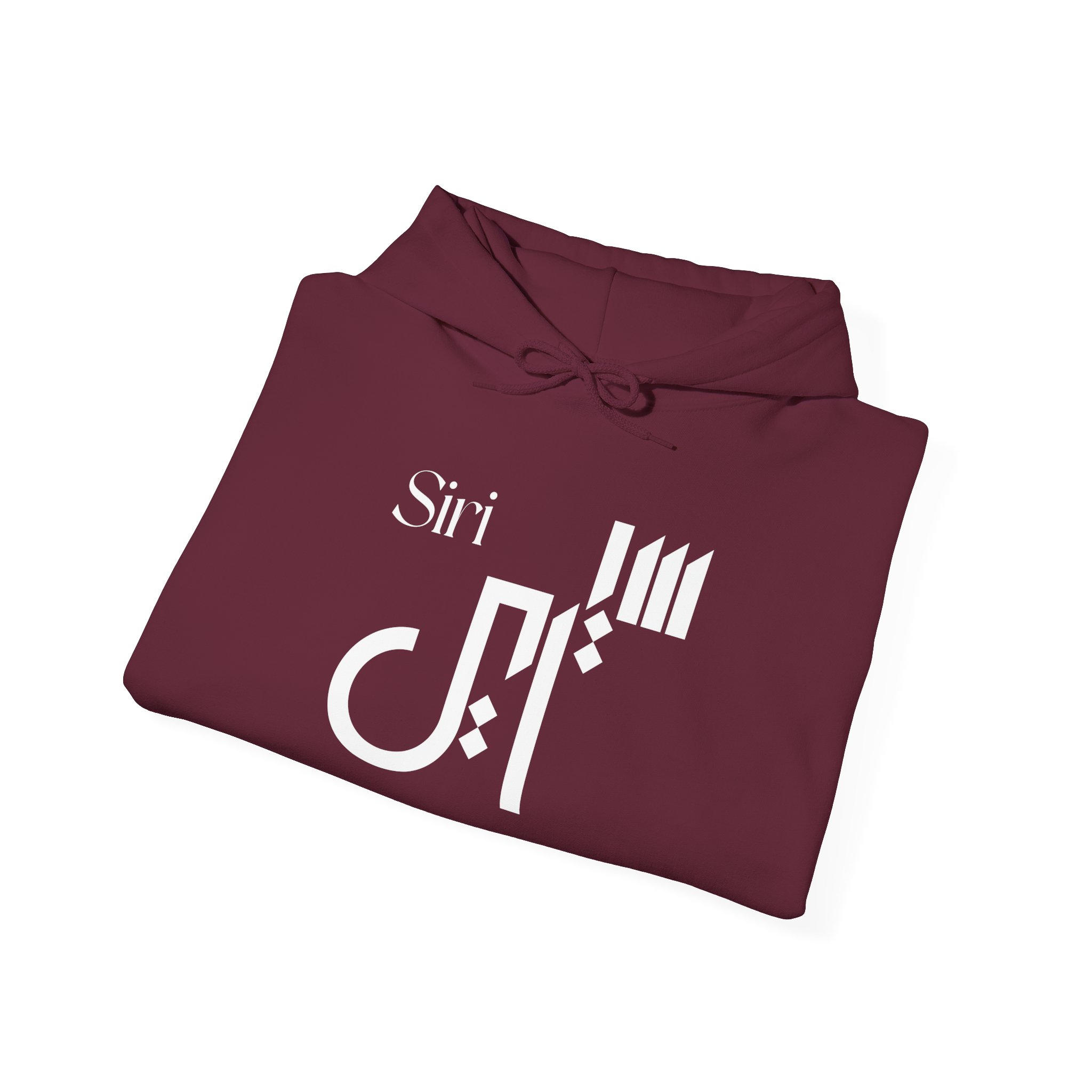 Personalized “Siri” Geometric Fusion Calligraphy Hoodie | Minimalist Design - Image 6