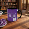 Urdu Persian Arabic fusion calligraphy mug personalised name Shireen by Bin Mahmood